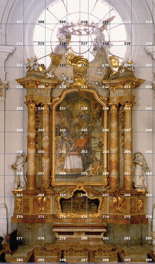 Rosenkranz-Altar Foto